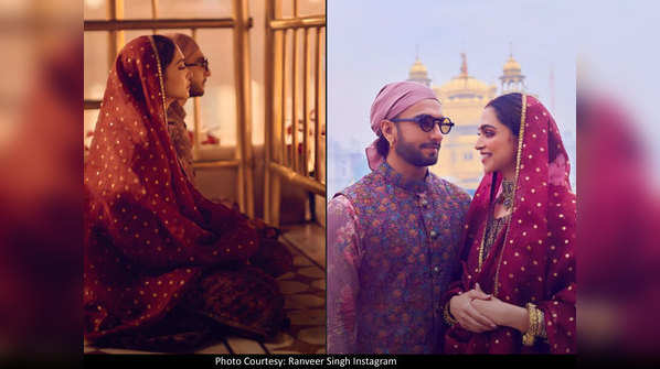 ​Ranveer Singh and Deepika Padukone’s stunning photos from the Golden temple are making us gushy