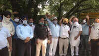Ludhiana: School Bus Welfare Association stages protest, demands compensation 