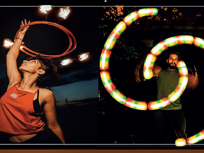 Learn to spin a hula hoop or jam with fellow musicians at these sessions in Bengaluru