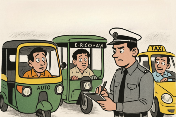 817 cabbies, auto and e-rickshaw drivers fined for violating uniform rules in Gurgaon in past 10 days