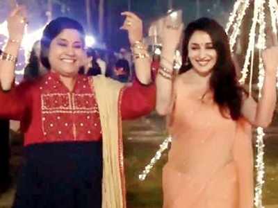 Madhuri Dixit shares a throwback video to wish Renuka Shahane on her birthday