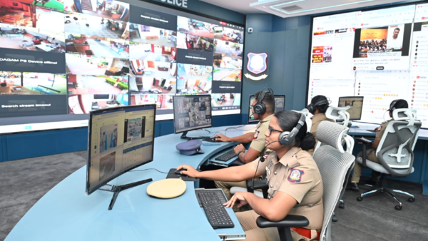 Coimbatore district police unveil state-of-the-art master command and control centre