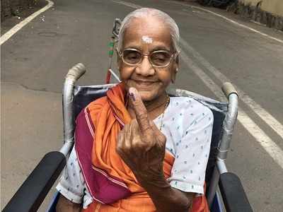 103-year-old woman casts her vote, hasn't missed single opportunity since Independence