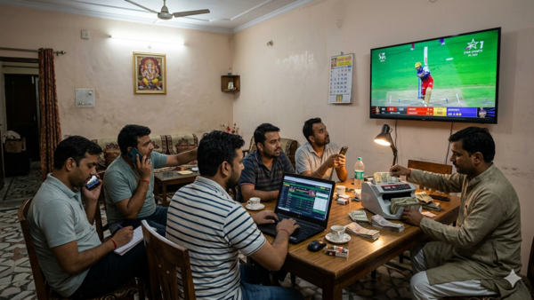 IPL betting bust: Rs 3.91 crore cash, counting machines seized; 5 arrested, kingpin ‘Professor’ on run