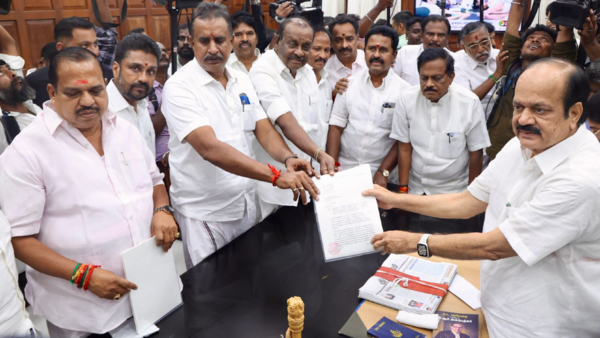 Two AIADMK factions reunite after fortnight-long power struggle; cracks yet to be sealed