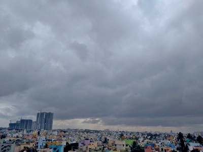 Bengaluru: Cloudy, with a chance of rain over next couple of days