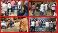 Shocking: Goons barge into press conference, thrash Dalit leader Karne Srisailam 