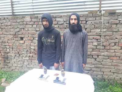 Two Harkat-ul-Mujahideen militants arrested in north Kashmir