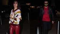 Malaika Arora and Arjun Kapoor slay their airport look 