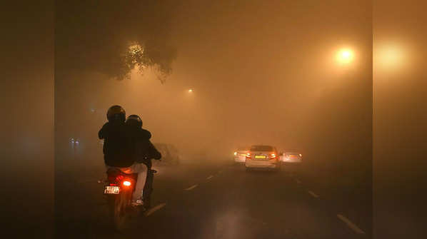 Fog disrupts transportation