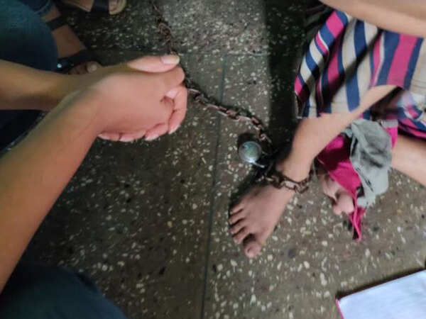 Delhi: Woman chained, tortured by husband; rescued by DCW