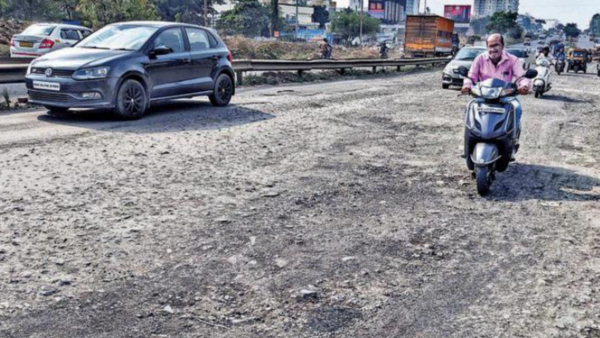 Road from Ambegaon Pathar to Katraj Chowk a nightmare