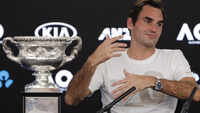 Federer pummels Bemelmans to move closer to top spot