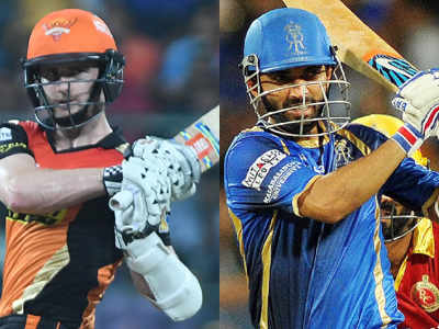SRH vs RR Live Score: Sunrisers Hyderabad vs Rajasthan Royals IPL 2018 Live Cricket Score from Hyderabad: Sunrisers Hyderabad beat Rajasthan Royals by 9 wickets