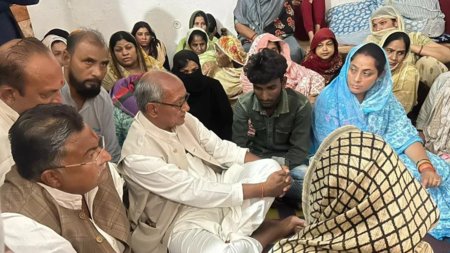Digvijaya Singh's sit-in agitation enters 2nd day to demand BJP candidate's arrest in murder case