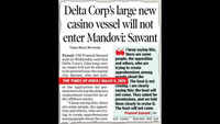 Goa CM gave nod for 112m casino vessel despite CoP concerns: RTI