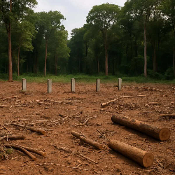UP sets up team to free encroached forest land at Indo-Nepal border