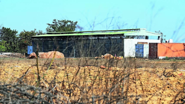 In protected Aravalis, an airstrip & hangar too