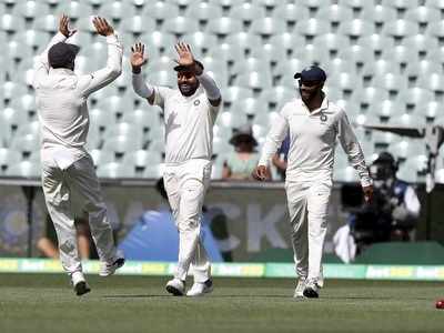 India close in on victory in Adelaide after Australia wobble on Day 4