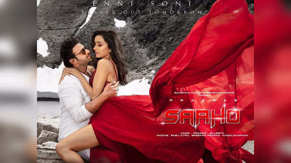 ​‘Saaho’: Shraddha Kapoor and Prabhas are like fire and ice in this stunning still from new song ‘Enni Soni’