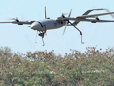 2 Pak drones spotted near Punjab border