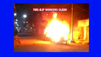 Violence in West Bengal's Bhatpara; bombs hurled, vehicles torched 