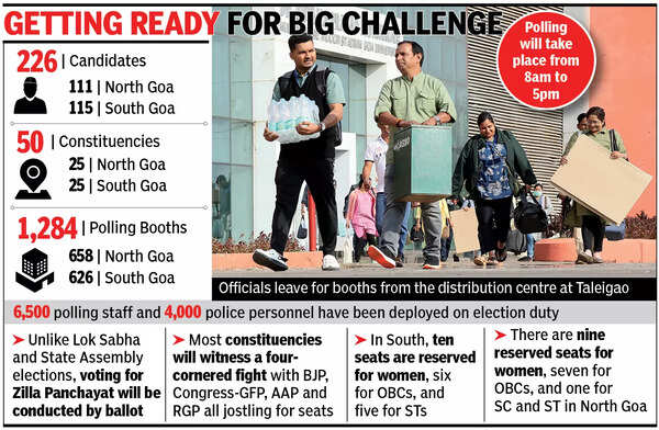 Parties to test their strength in rural Goa with ZP elections