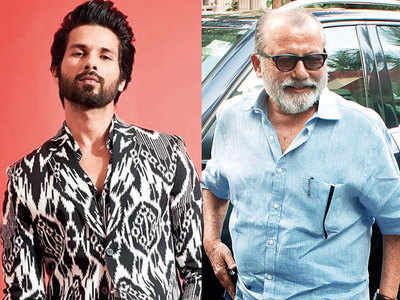Shahid Kapoor and dad Pankaj reunite after four years for Jersey