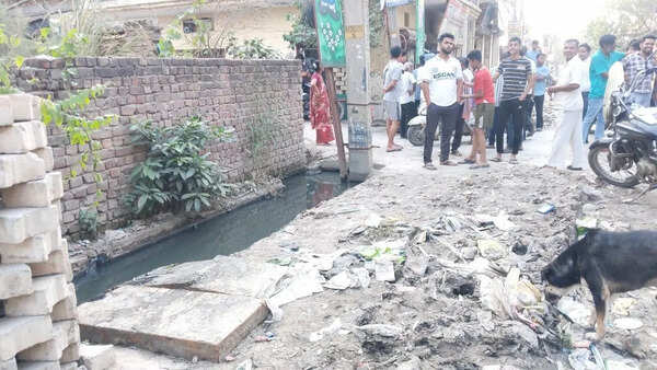 2-yr-old girl falls into open drain, dies