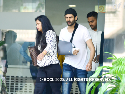 Photos: Kartik Aaryan undergoes surgery at Khar hospital