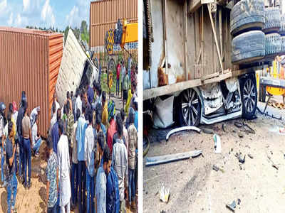 Nine killed in 2 accidents in Bengaluru Rural, Mandya