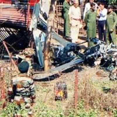 Army chopper crashes in residential area, both pilots killed
