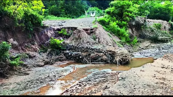 Beyond Mohali’s most luxurious resort, mining pit becomes pond