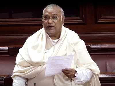 Congress names Mallikarjun Kharge for leader of opposition in Rajya Sabha
