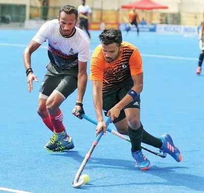 Bengaluru: VR Raghunath-led Indian Oil Corporation outclass Army XI Green in Super Division hockey