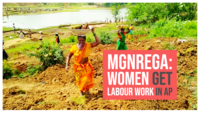 Women turn daily labourers under MGNREGA scheme in Andhra Pradesh 