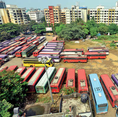 MSRTC strike leaves bus passengers stranded