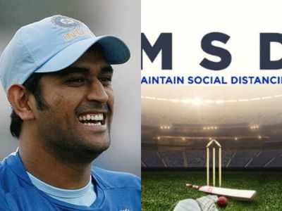 On MS Dhoni’s birthday, Mumbai Police gives a new twist to MSD to spread awareness about social distancing