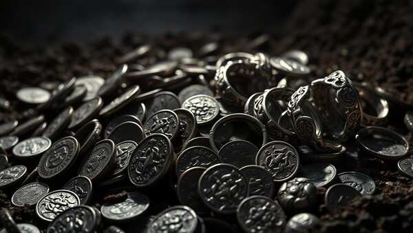 In 2007, a routine search of a Harrogate field uncovered an intact Viking fortune hidden since the 10th century