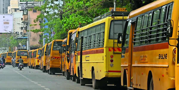 School buses in Andhra Pradesh’s NTR district fail safety checks; authorities issue notices over glaring defects