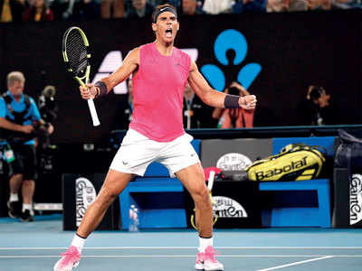 Rafael Nadal survives Nick Kyrgios