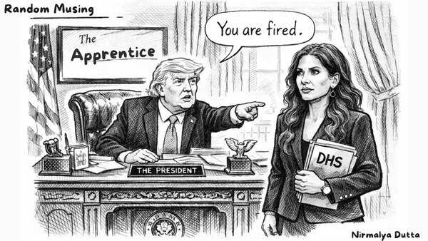 Random Musing: Donald Trump has only one red line. Kristi Noem crossed it...