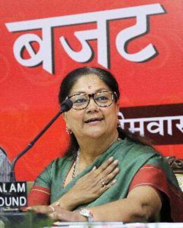 CM Vasundhara announces loan waiver of up to Rs 50,000 for farmers