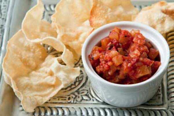 Recipe: Sabudana papad with spinach