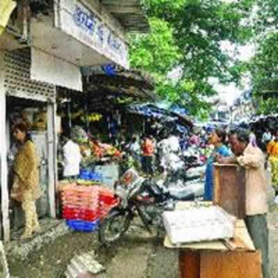 Demolition clears market of illegal structures, two wheelers now occupy space