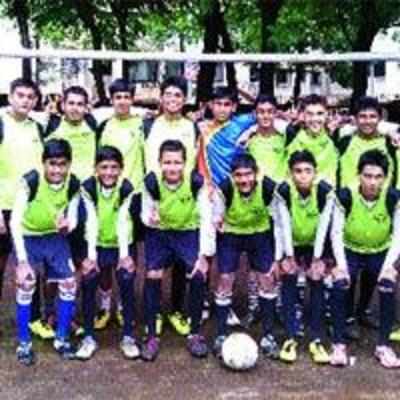 Bal Bharati School claims under-17 dist football final