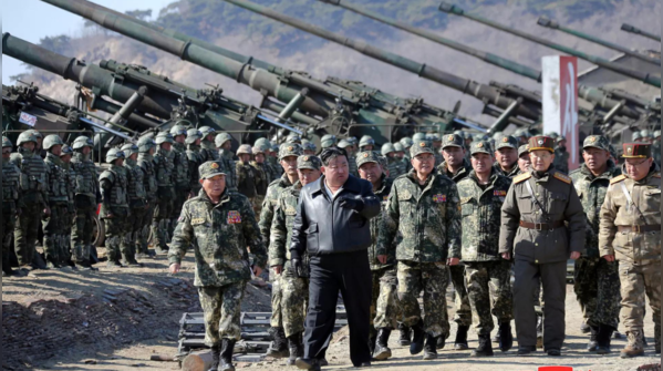 Artillery drill under Kim's command raises tensions