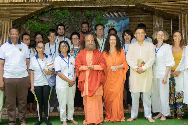 Diplomats from 25 nations join Yoga Day celebrations in Rishikesh