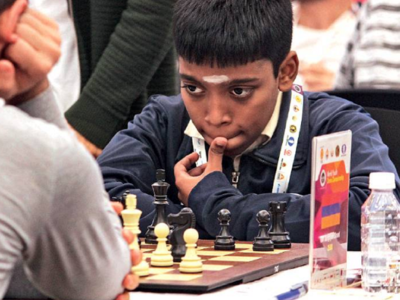 R Praggnanandhaa slips to second spot in world youth chess