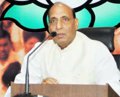 No RSS pressure over Advani issue: Rajnath Singh